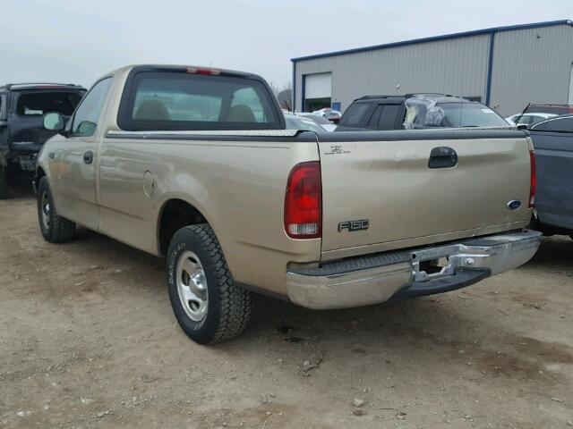 2FTZF1723YCA37289 - 2000 FORD F150 TAN photo 3