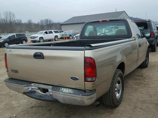 2FTZF1723YCA37289 - 2000 FORD F150 TAN photo 4