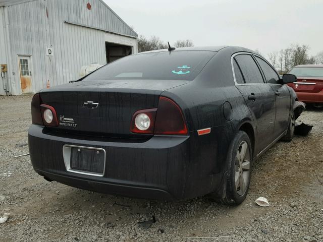 1G1ZC5E10BF329948 - 2011 CHEVROLET MALIBU 1LT BLACK photo 4