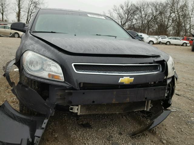 1G1ZC5E10BF329948 - 2011 CHEVROLET MALIBU 1LT BLACK photo 9