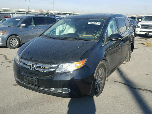 5FNRL5H98EB031567 - 2014 HONDA ODYSSEY TO BLACK photo 2