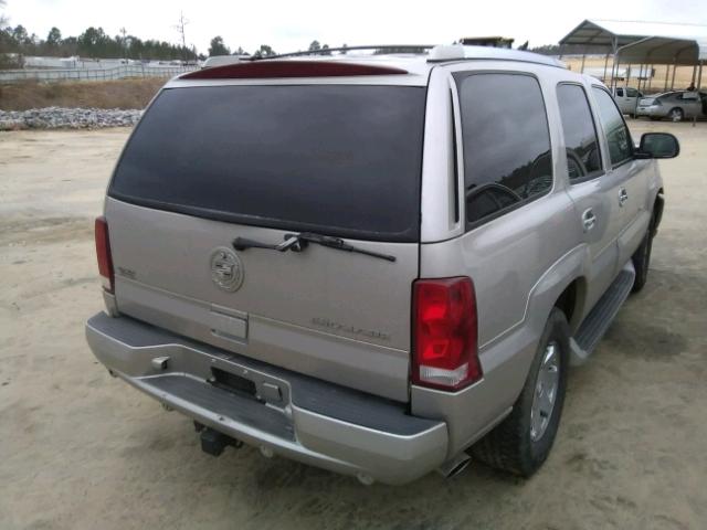 1GYEK63N64R154427 - 2004 CADILLAC ESCALADE L GRAY photo 4