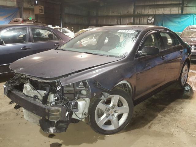 1G1ZB5E04CF259074 - 2012 CHEVROLET MALIBU LS ნაცრისფერი ფოტო 2