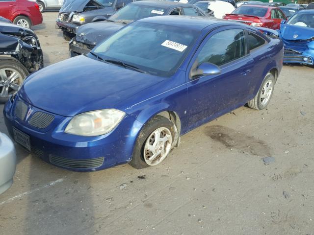 1G2AL15F377277763 - 2007 PONTIAC G5 BLUE photo 2