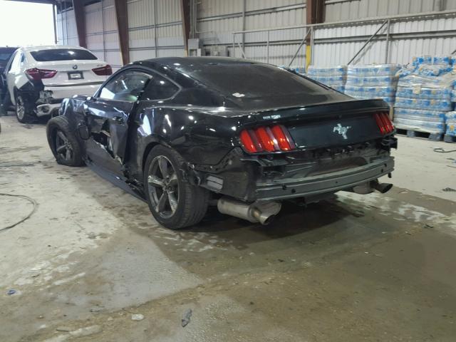 1FA6P8AMXG5224045 - 2016 FORD MUSTANG BLACK photo 3