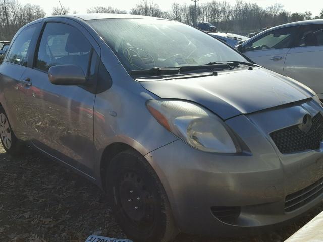 JTDJT903985152092 - 2008 TOYOTA YARIS SILVER photo 1