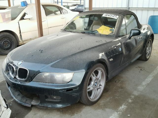 WBACH9342YLF91483 - 2000 BMW Z3 2.3 GREEN photo 2