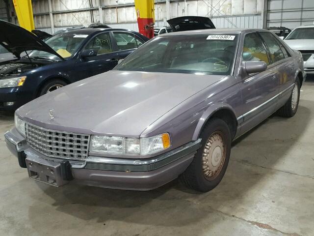 1G6KS52B0PU807476 - 1993 CADILLAC SEVILLE PURPLE photo 2