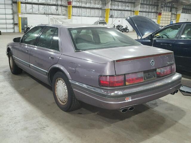 1G6KS52B0PU807476 - 1993 CADILLAC SEVILLE PURPLE photo 3