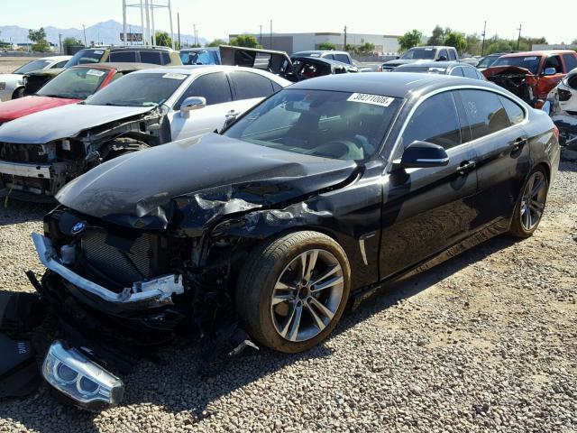 WBA4A9C53GG507533 - 2016 BMW 428 I BLACK photo 2