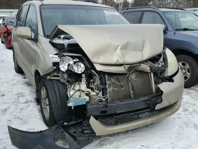 5TDZA22C56S442656 - 2006 TOYOTA SIENNA XLE BEIGE photo 9