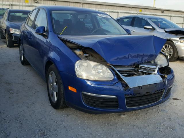 3VWJM71K68M094165 - 2008 VOLKSWAGEN JETTA S BLUE photo 1