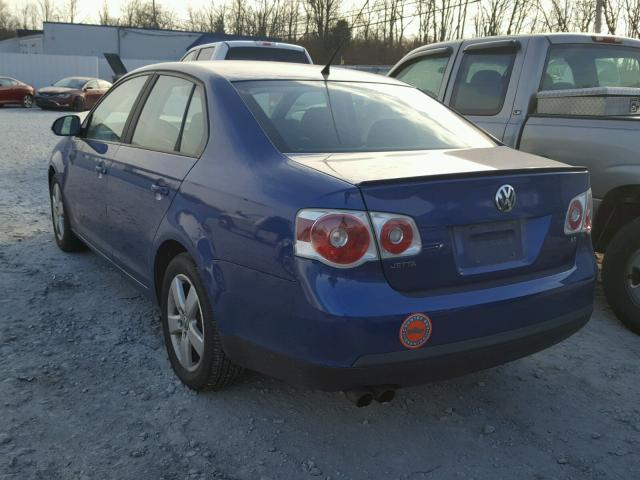 3VWJM71K68M094165 - 2008 VOLKSWAGEN JETTA S BLUE photo 3