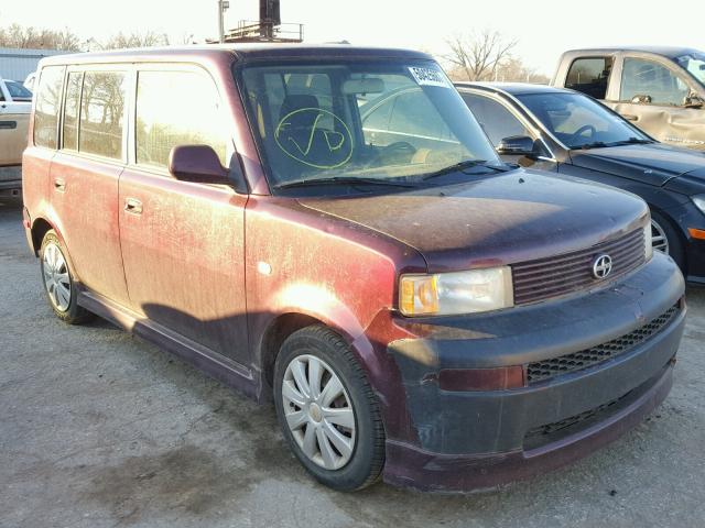 JTLKT334750202250 - 2005 TOYOTA SCION XB PURPLE photo 1