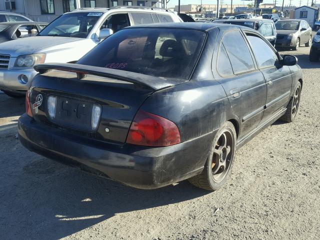 3N1AB51D96L491664 - 2006 NISSAN SENTRA SE- BLACK photo 4