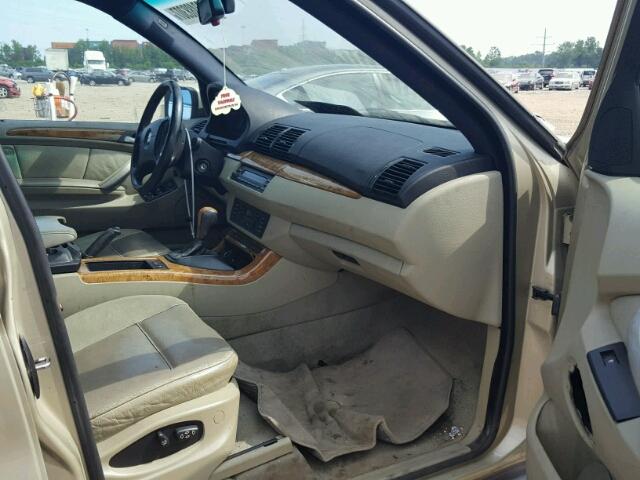 WBAFB334XYLH02695 - 2000 BMW X5 4.4I TAN photo 5