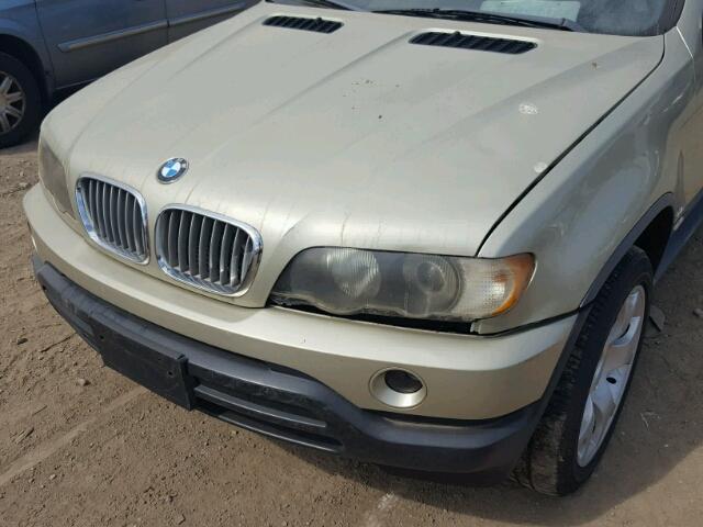 WBAFB334XYLH02695 - 2000 BMW X5 4.4I TAN photo 9