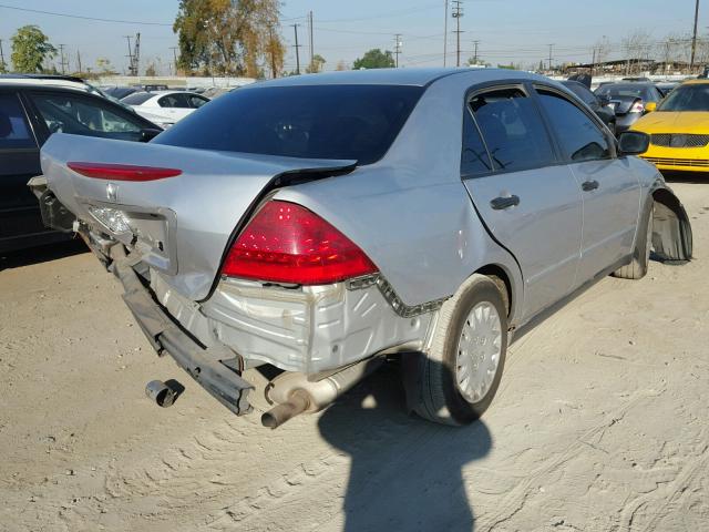 JHMCM56196C009364 - 2006 HONDA ACCORD VAL SILVER photo 4