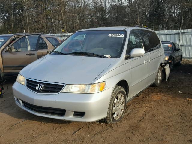 5FNRL18603B064221 - 2003 HONDA ODYSSEY EX SILVER photo 2