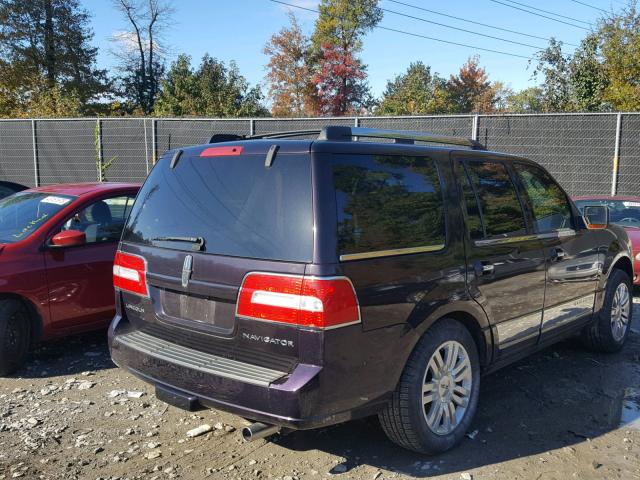 5LMFU28577LJ04500 - 2007 LINCOLN NAVIGATOR 紫色 照片 4