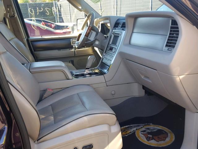 5LMFU28577LJ04500 - 2007 LINCOLN NAVIGATOR 紫色 照片 5