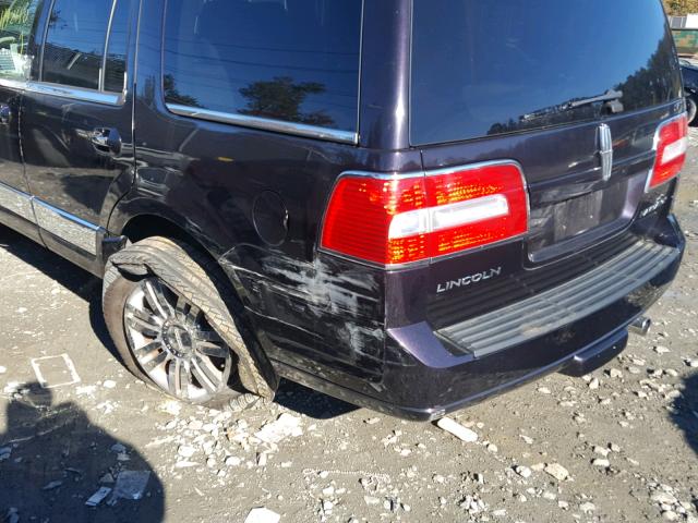 5LMFU28577LJ04500 - 2007 LINCOLN NAVIGATOR 紫色 照片 9