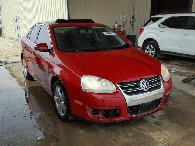 3VWRM71K98M130949 - 2008 VOLKSWAGEN JETTA SE RED photo 1