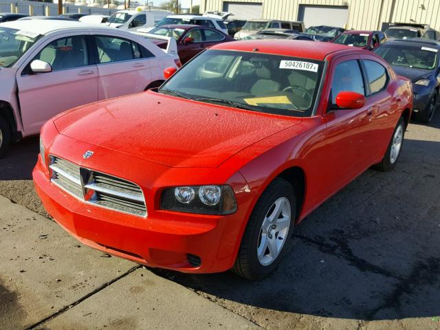 2B3CA4CD1AH271938 - 2010 DODGE CHARGER RED photo 2