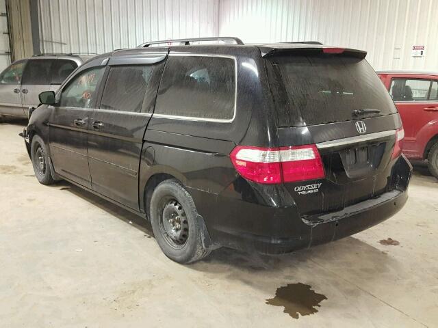 5FNRL388X6B509470 - 2006 HONDA ODYSSEY TO BLACK photo 3