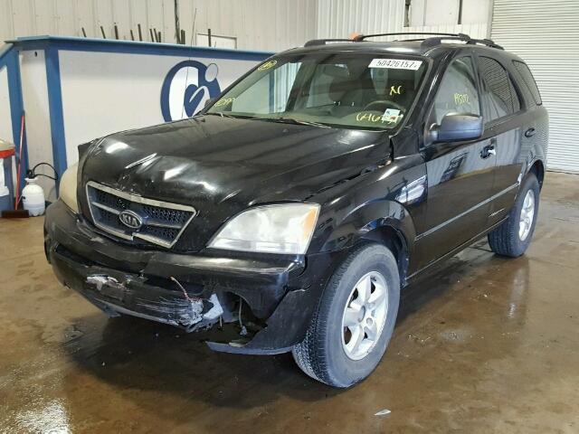 KNDJD733365646751 - 2006 KIA SORENTO EX BLACK photo 2