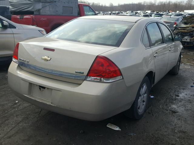 2G1WB5EK7A1168504 - 2010 CHEVROLET IMPALA LT GOLD photo 4