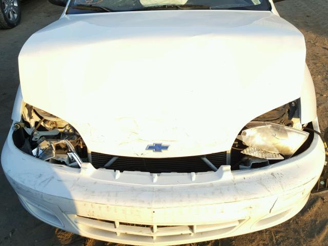 1G1JC524017275880 - 2001 CHEVROLET CAVALIER B WHITE photo 7