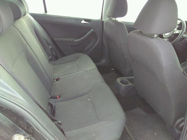 3VW1K7AJ8CM355169 - 2012 VOLKSWAGEN JETTA BASE 黑色 照片 6