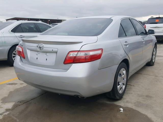 4T1BE46K09U851615 - 2009 TOYOTA CAMRY BASE GRAY photo 4