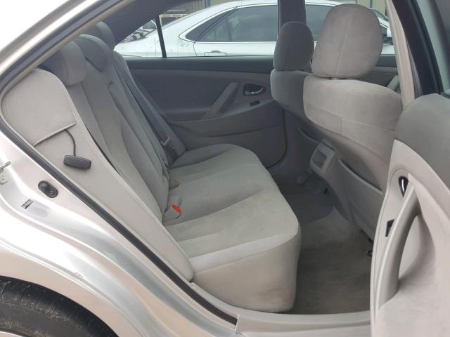 4T1BE46K09U851615 - 2009 TOYOTA CAMRY BASE GRAY photo 6