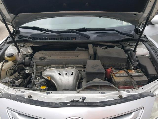4T1BE46K09U851615 - 2009 TOYOTA CAMRY BASE GRAY photo 7