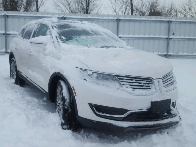 2LMPJ8LR7HBL39787 - 2017 LINCOLN MKX RESERV WHITE photo 1