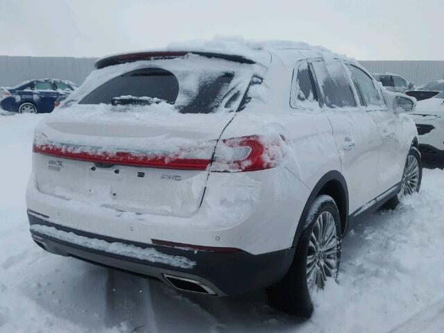 2LMPJ8LR7HBL39787 - 2017 LINCOLN MKX RESERV WHITE photo 4