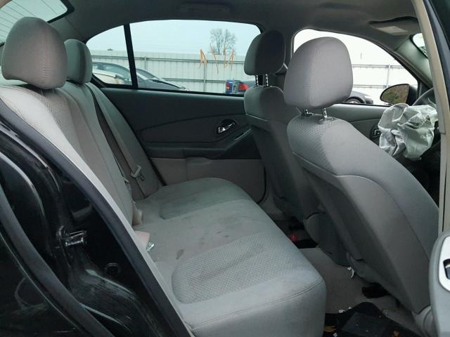 1G1ZS58N87F285660 - 2007 CHEVROLET MALIBU LS BLACK photo 6