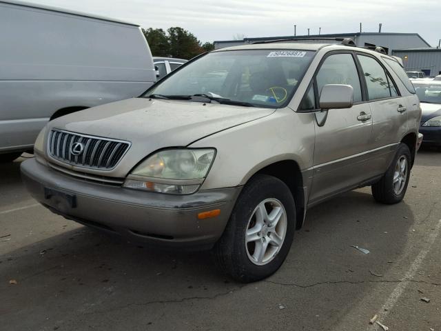 JTJHF10U310189333 - 2001 LEXUS RX 300 SILVER photo 2