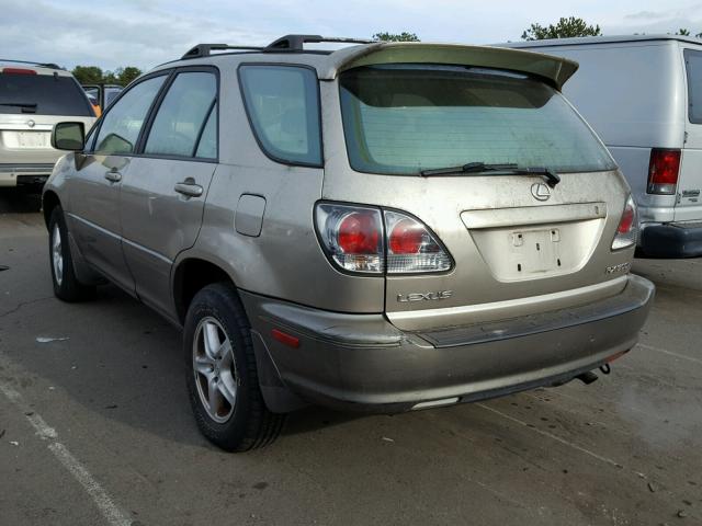 JTJHF10U310189333 - 2001 LEXUS RX 300 SILVER photo 3