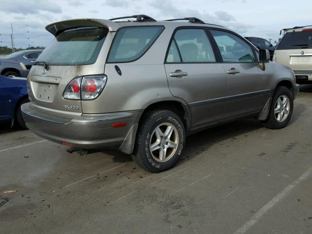 JTJHF10U310189333 - 2001 LEXUS RX 300 SILVER photo 4