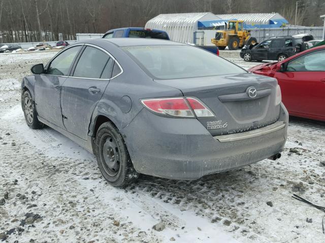 1YVHZ8BH7A5M21027 - 2010 MAZDA 6 I GRAY photo 3