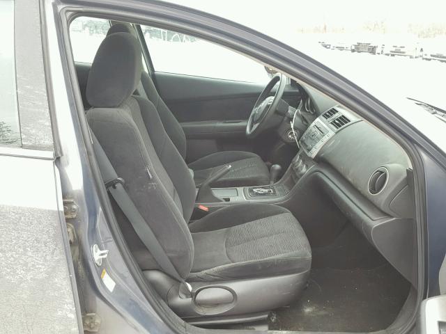 1YVHZ8BH7A5M21027 - 2010 MAZDA 6 I رمادي صورة 5