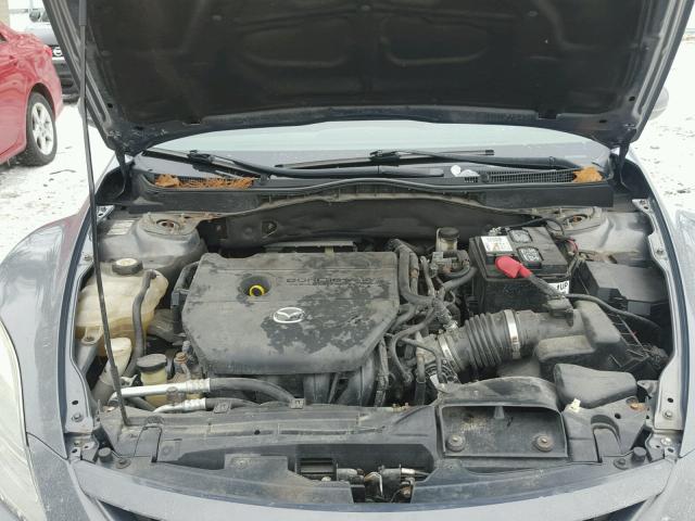 1YVHZ8BH7A5M21027 - 2010 MAZDA 6 I GRAY photo 7