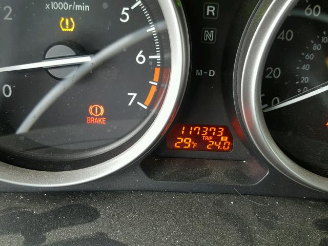 1YVHZ8BH7A5M21027 - 2010 MAZDA 6 I رمادي صورة 8
