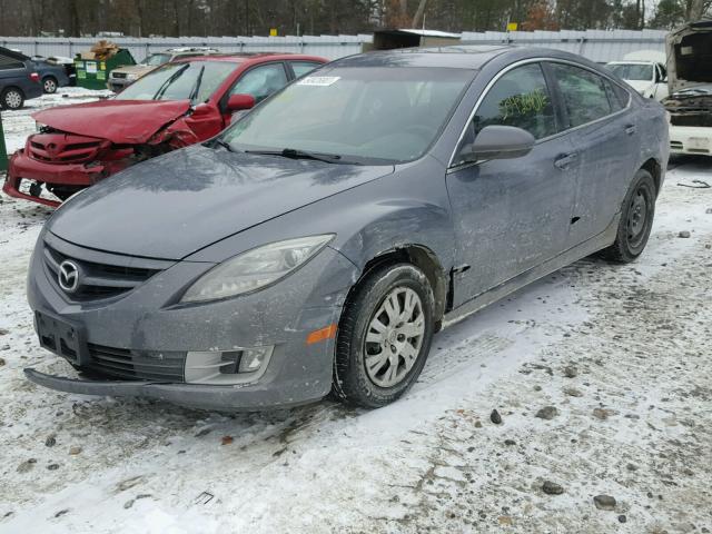 1YVHZ8BH7A5M21027 - 2010 MAZDA 6 I GRAY photo 9