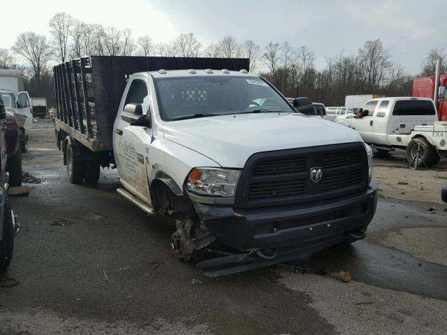 3C7WDKCLXCG221821 - 2012 DODGE RAM 4500 S WHITE photo 1