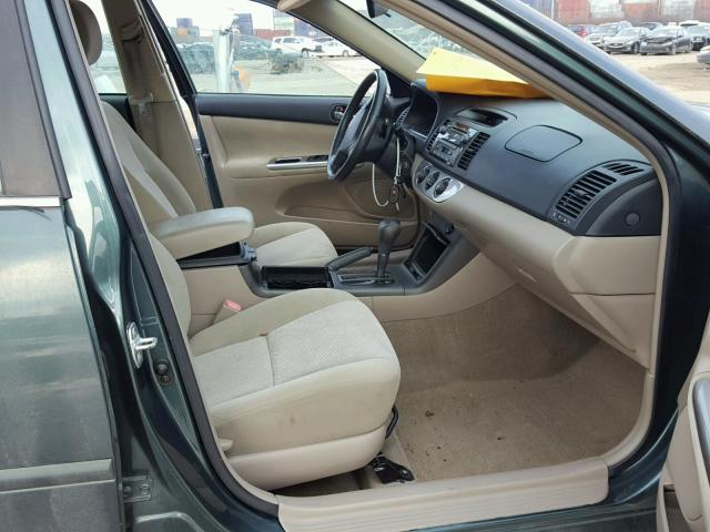 4T1BE32K96U144976 - 2006 TOYOTA CAMRY LE 绿色 照片 5