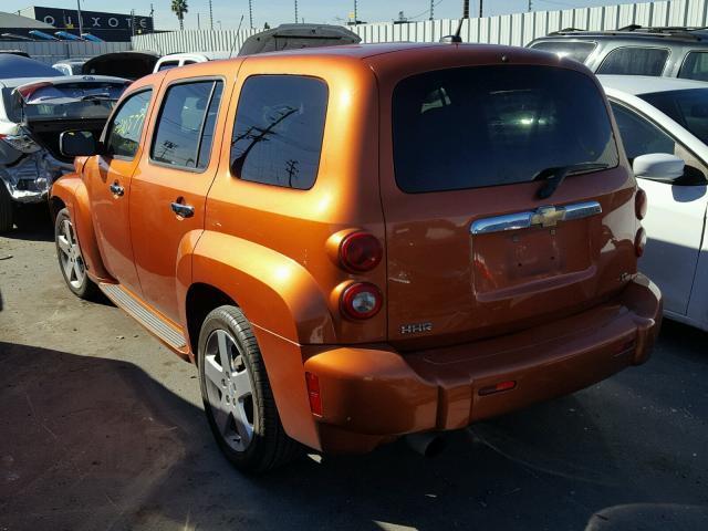 3GNDA53P18S650116 - 2008 CHEVROLET HHR LT ORANGE photo 3